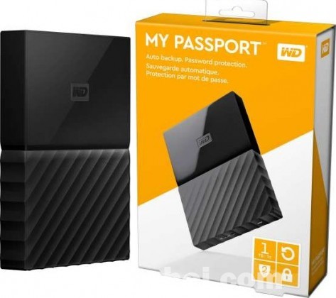 Western Digital 1TB My Passport Portable HDD